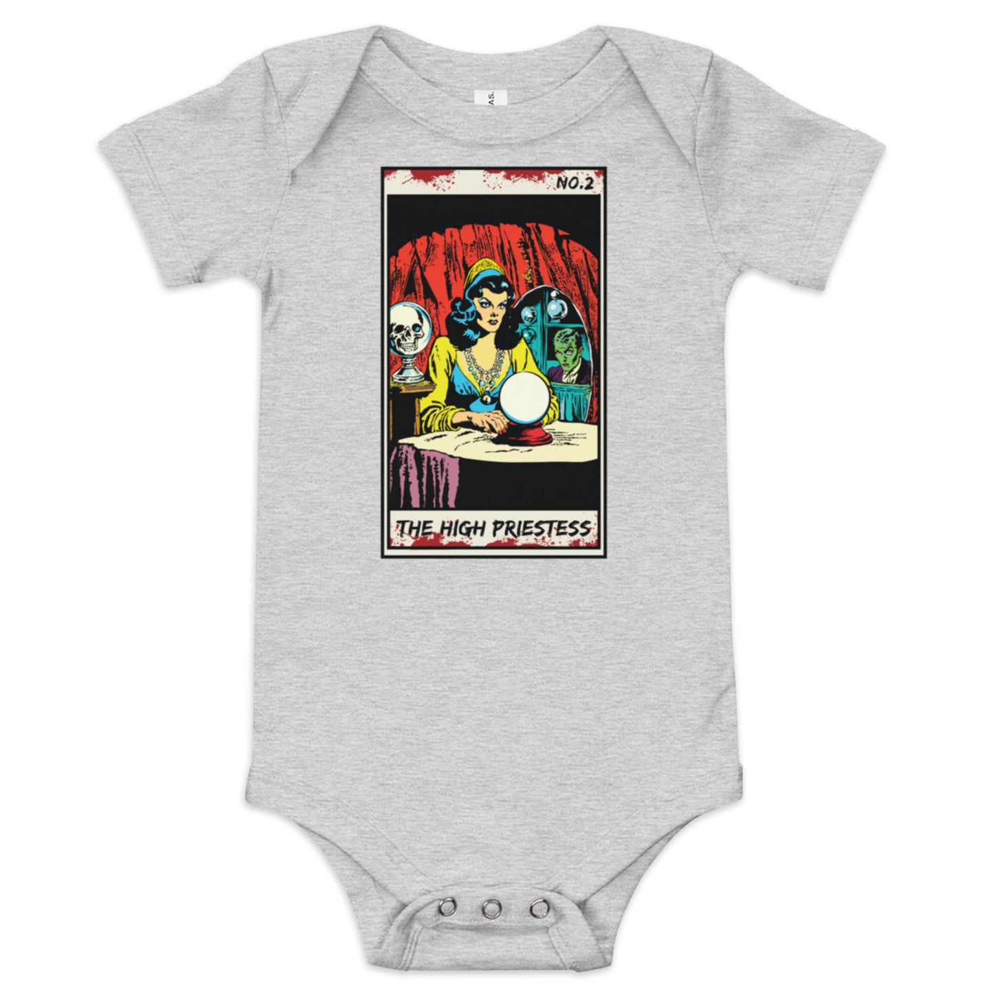 The High Priestess No. 2 Baby short sleeve one piece