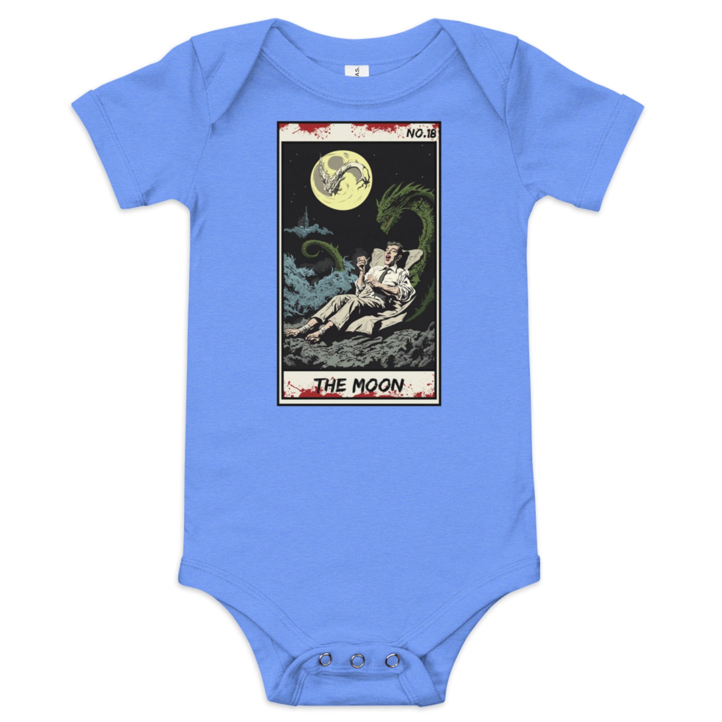The Moon No. 18 Baby short sleeve one piece