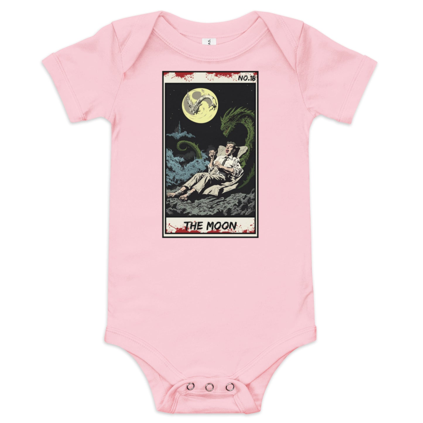 The Moon No. 18 Baby short sleeve one piece