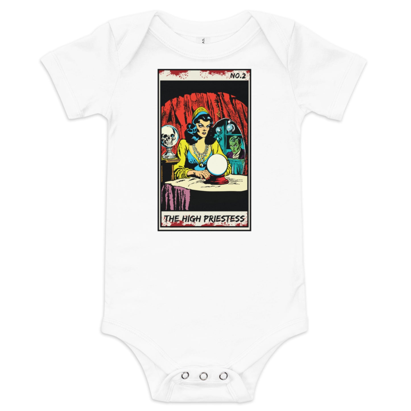 The High Priestess No. 2 Baby short sleeve one piece