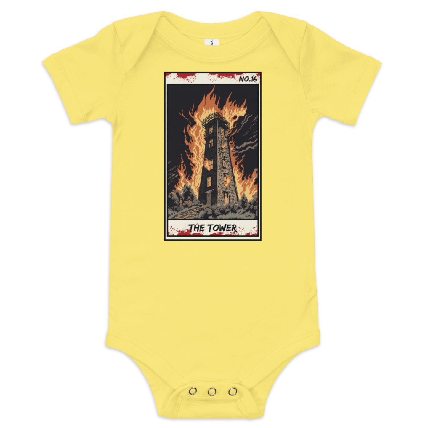 The Tower No. 16 Baby short sleeve one piece