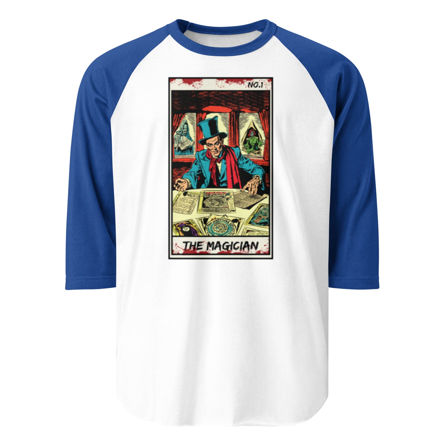 The Magician No. 1 - 3/4 sleeve raglan shirt