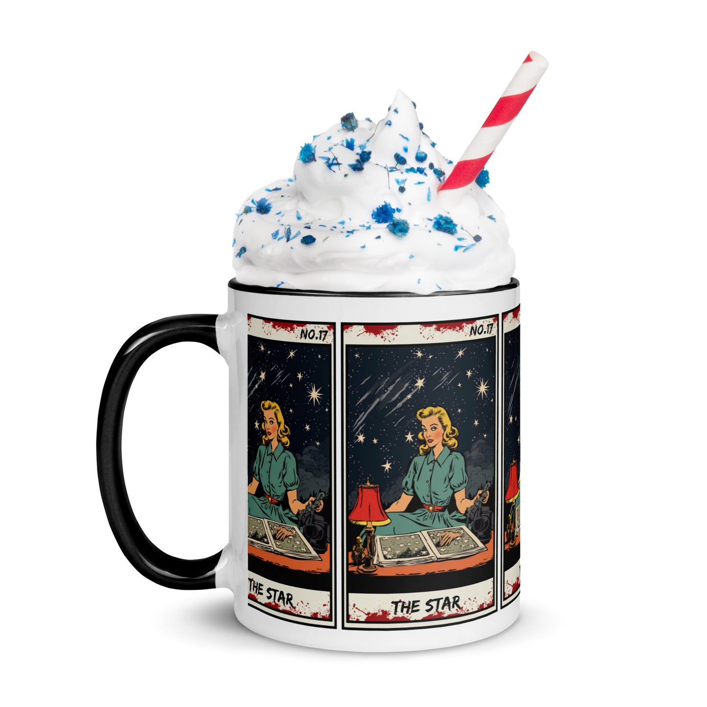 Coffee Cup Fright Night The Star No. 17 Mug with Color Inside