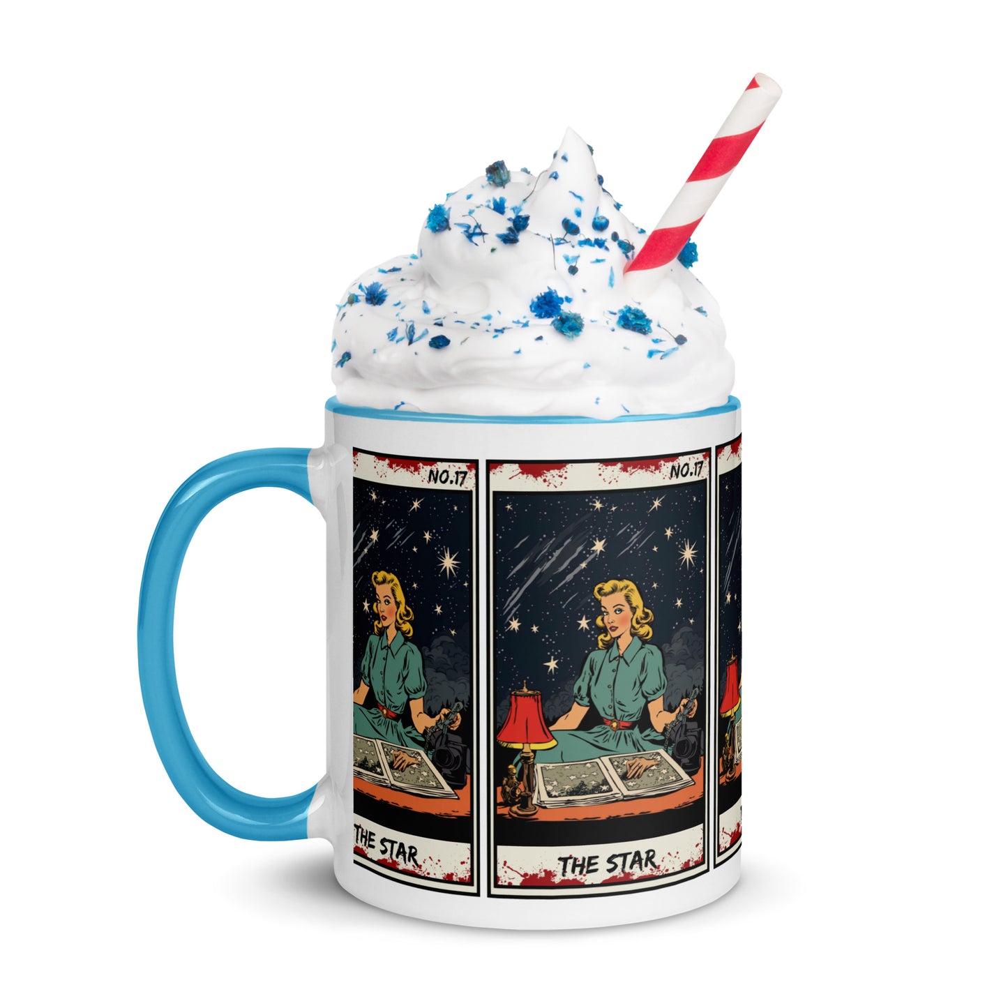 Coffee Cup Fright Night The Star No. 17 Mug with Color Inside
