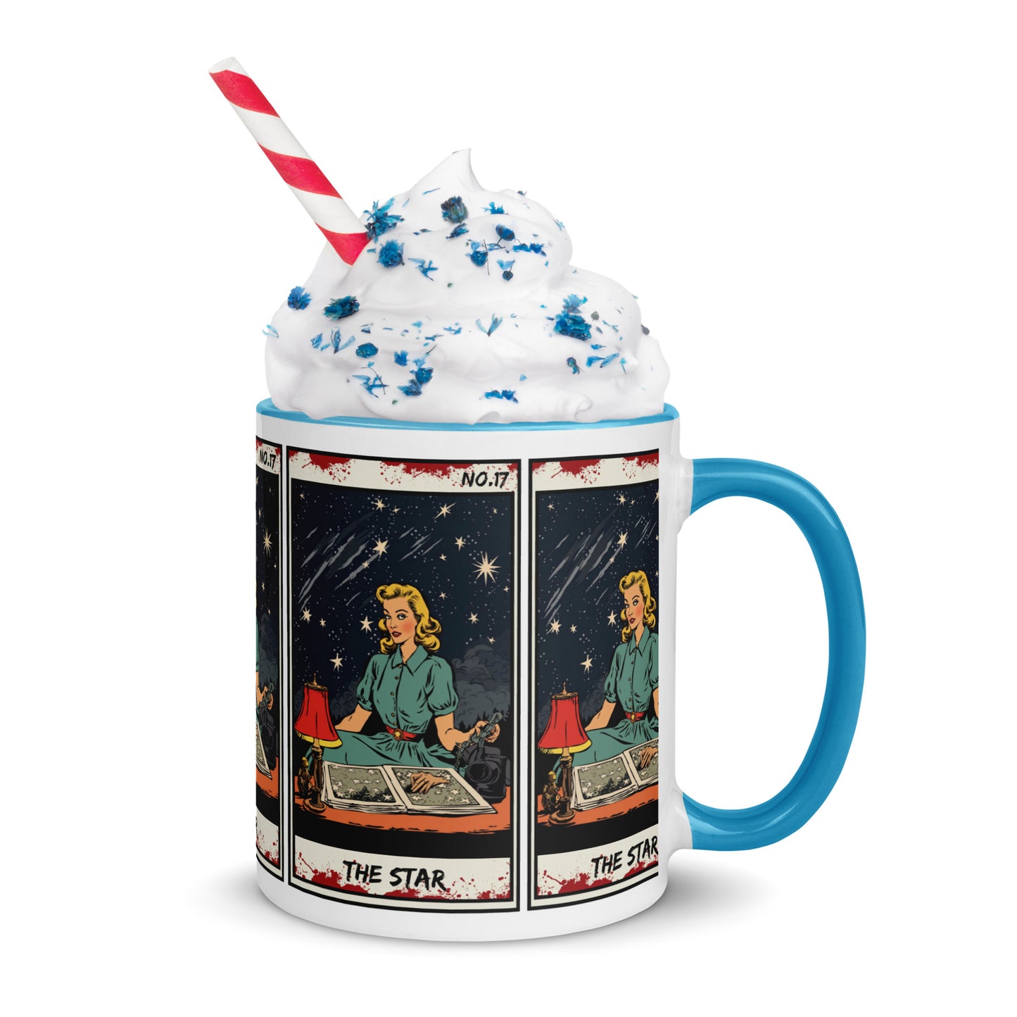 Coffee Cup Fright Night The Star No. 17 Mug with Color Inside