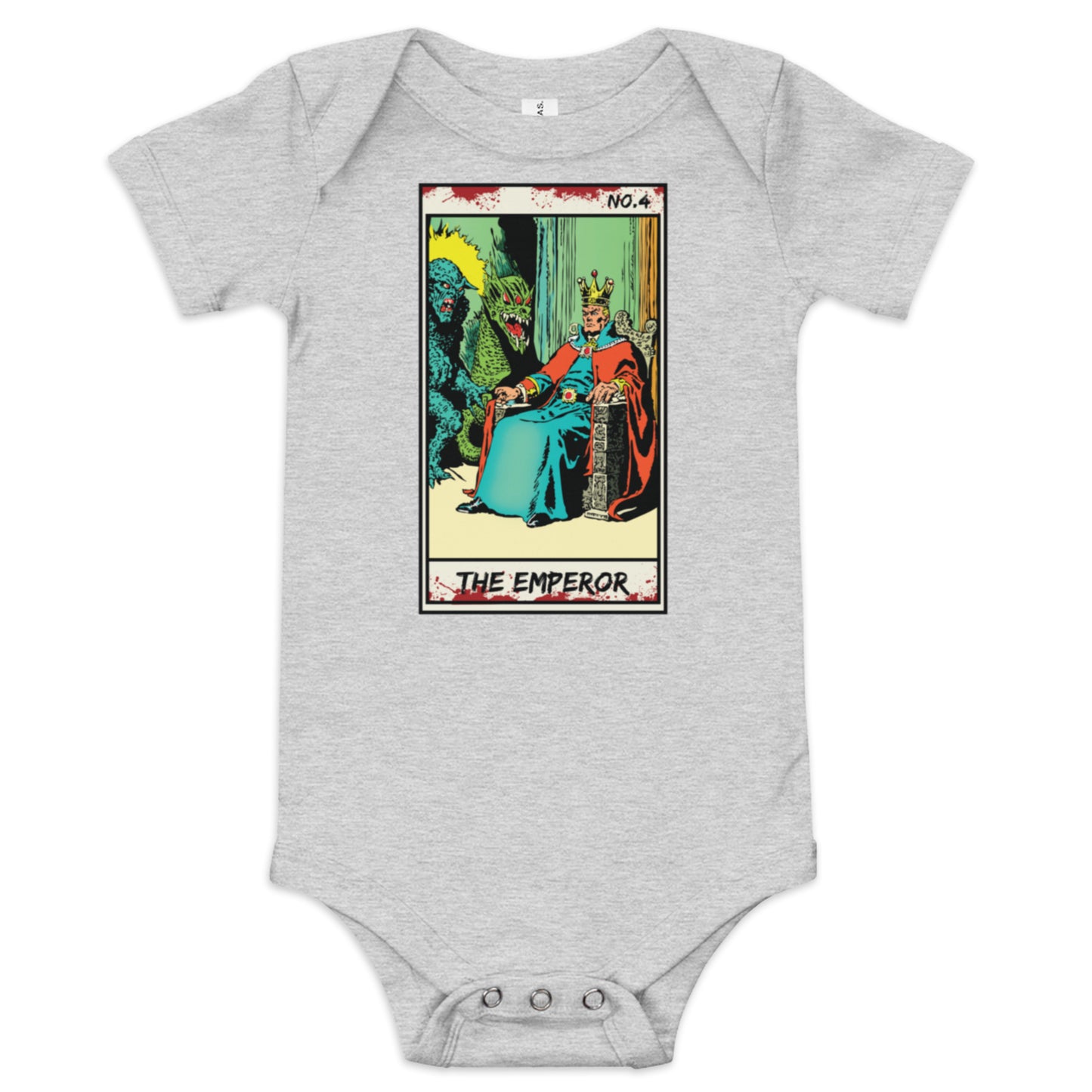 The Emperor No 4 Baby short sleeve one piece