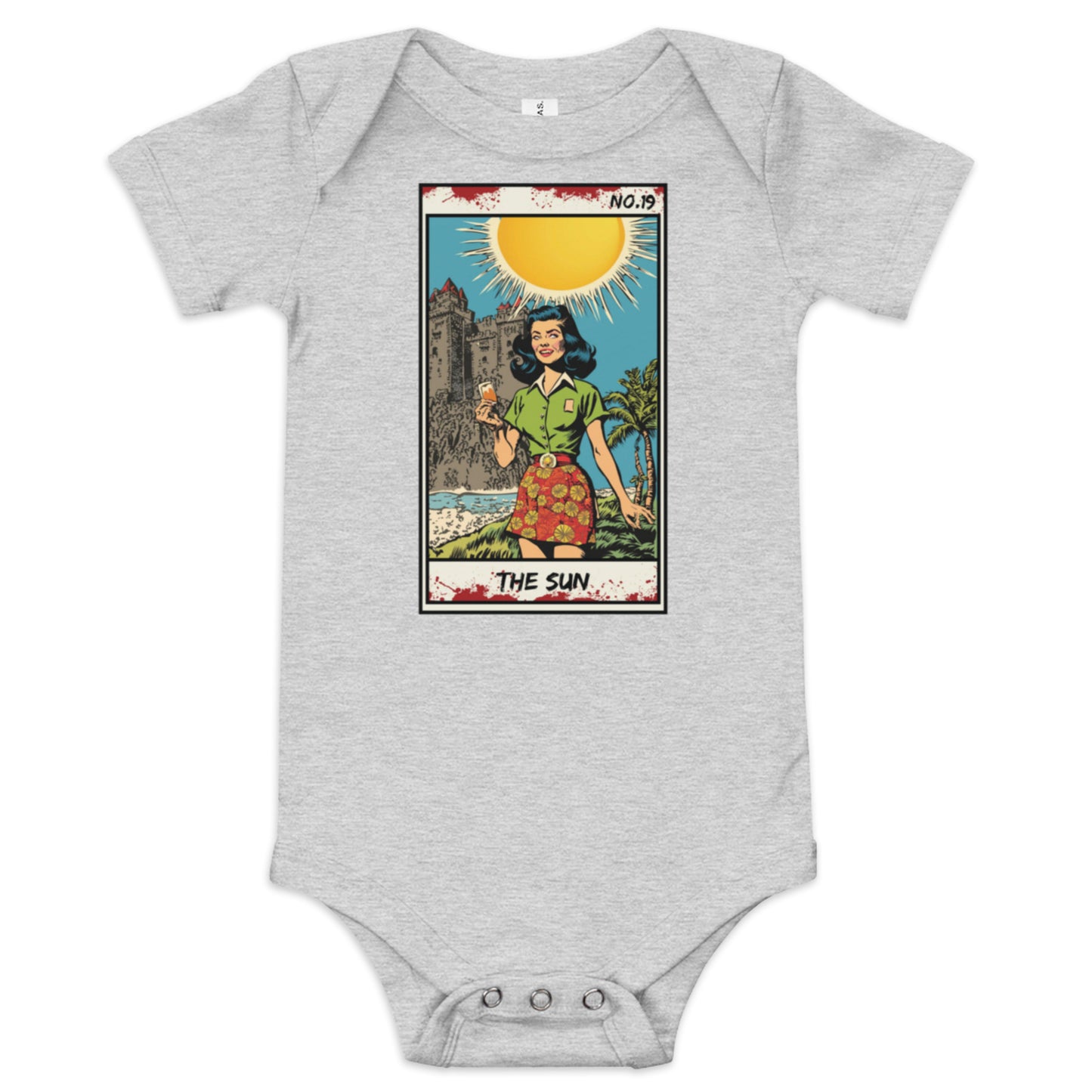 The Sun No. 19 Baby short sleeve one piece