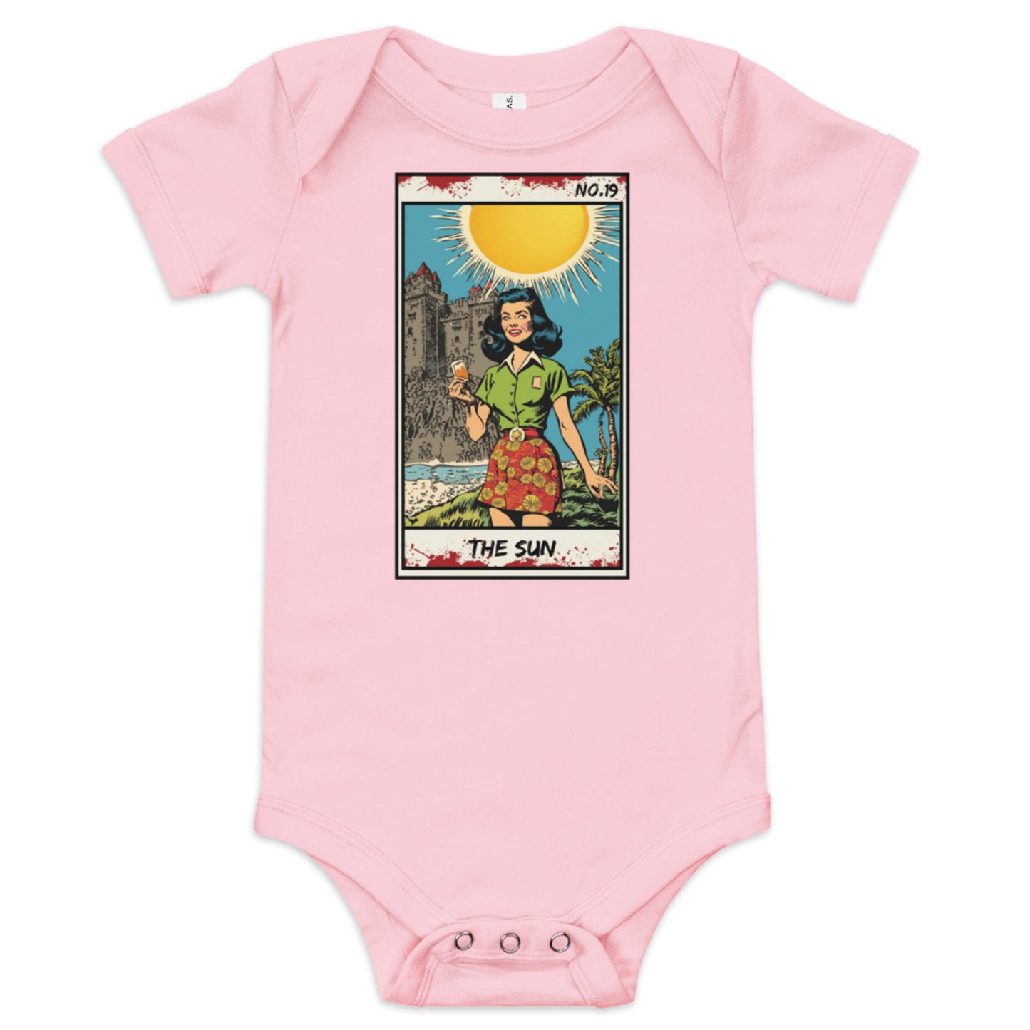 The Sun No. 19 Baby short sleeve one piece