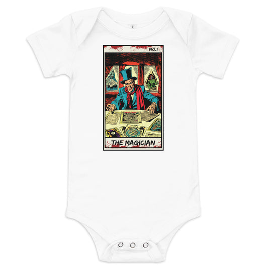 The Magician No 1  Baby short sleeve one piece