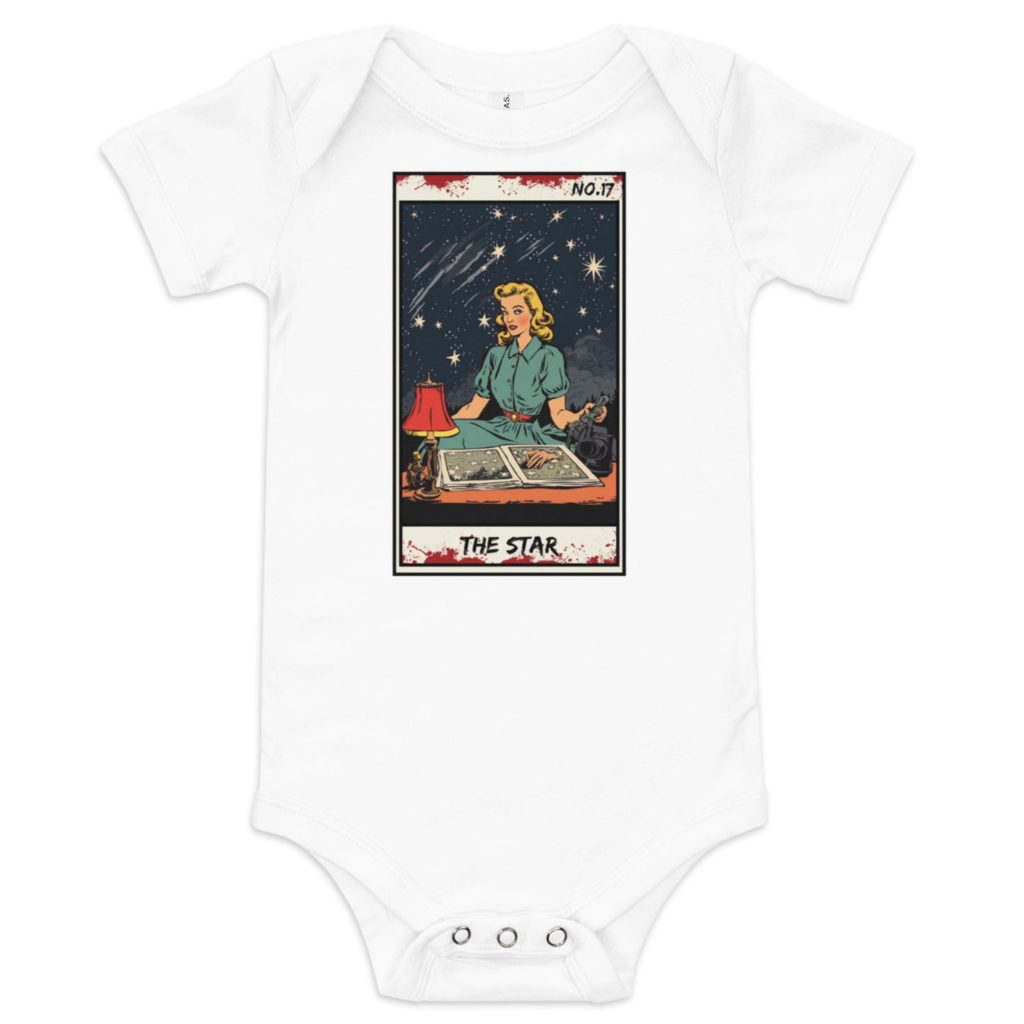 The Star No. 17 Baby short sleeve one piece