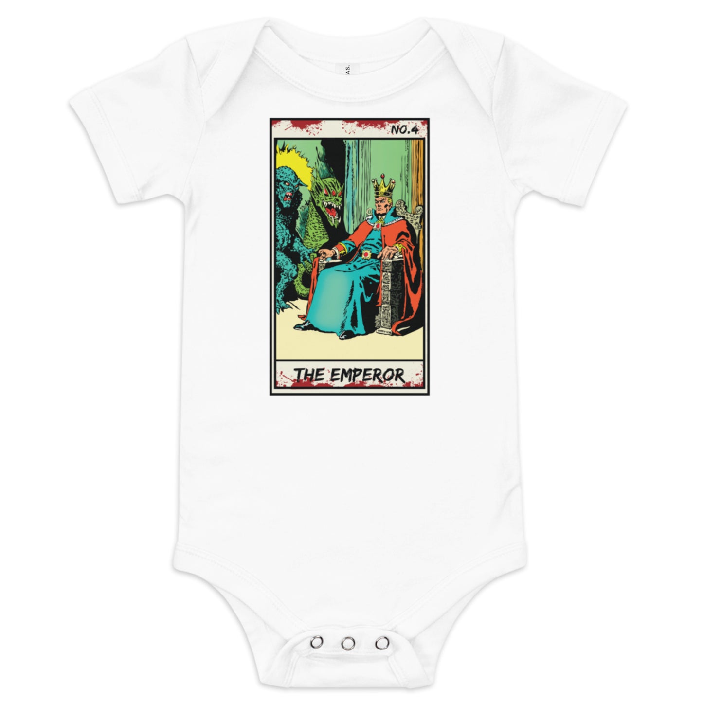 The Emperor No 4 Baby short sleeve one piece