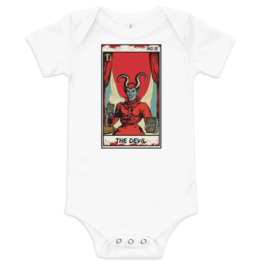 The Devil No. 15 Face Down Baby short sleeve one piece