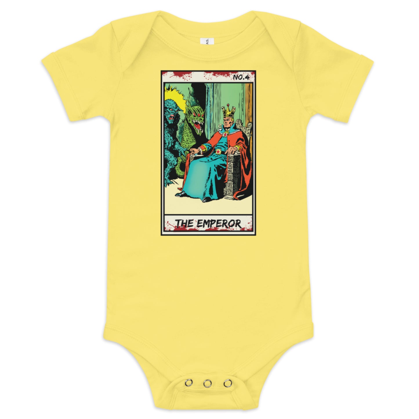 The Emperor No 4 Baby short sleeve one piece