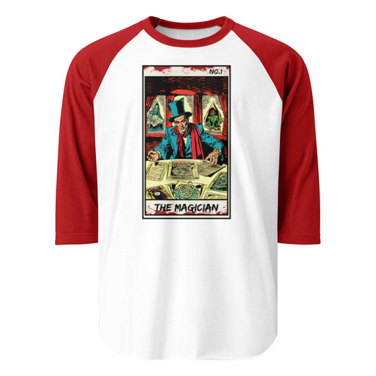 The Magician No. 1 - 3/4 sleeve raglan shirt