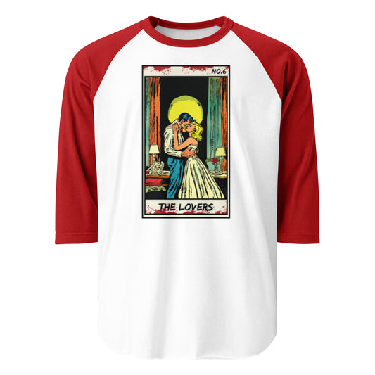 The Lovers No. 6 - 3/4 sleeve raglan shirt
