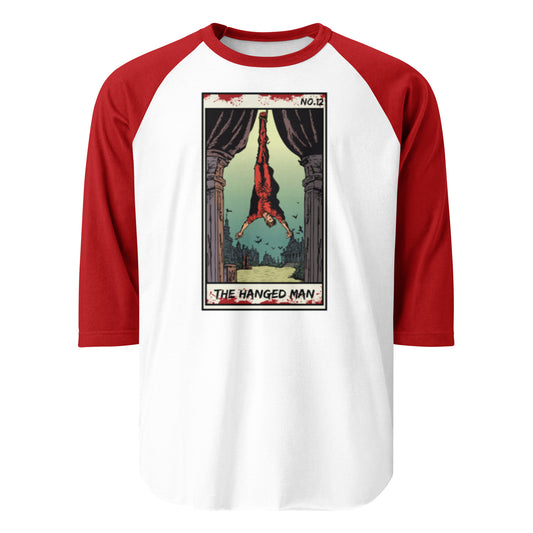 The Hanged Man No. 12 - 3/4 sleeve raglan shirt