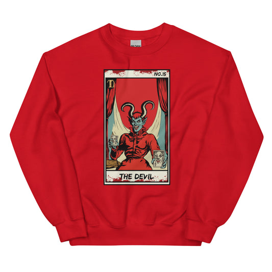 The Devil No. 15 Face Up Unisex Sweatshirt