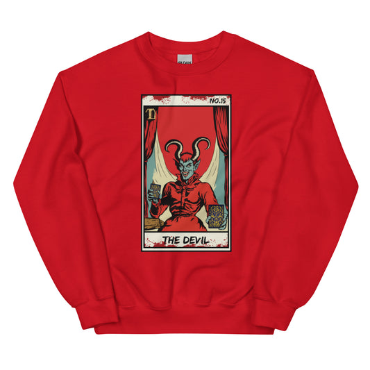 The Devil No. 15 Face Down Unisex Sweatshirt