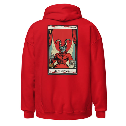 Fright Night Logo The Devil No. 15 Face Up Unisex Hoodie