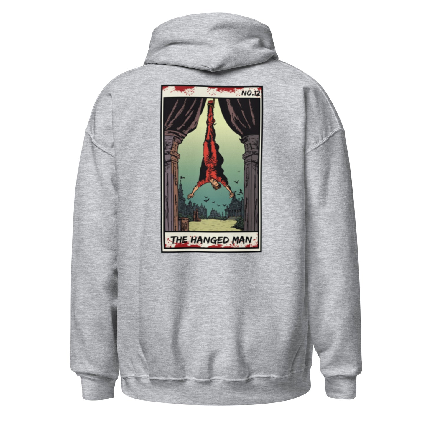 Retro Classic Logo The Hanged Man No. 12 Unisex Hoodie