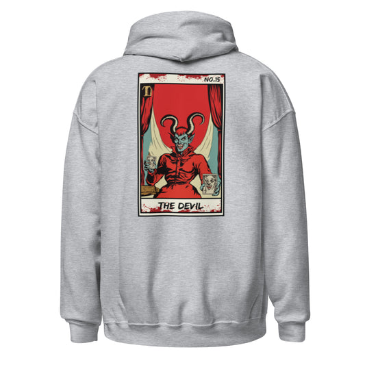 Retro Classic Logo The Devil No. 15 Face Up Unisex Hoodie