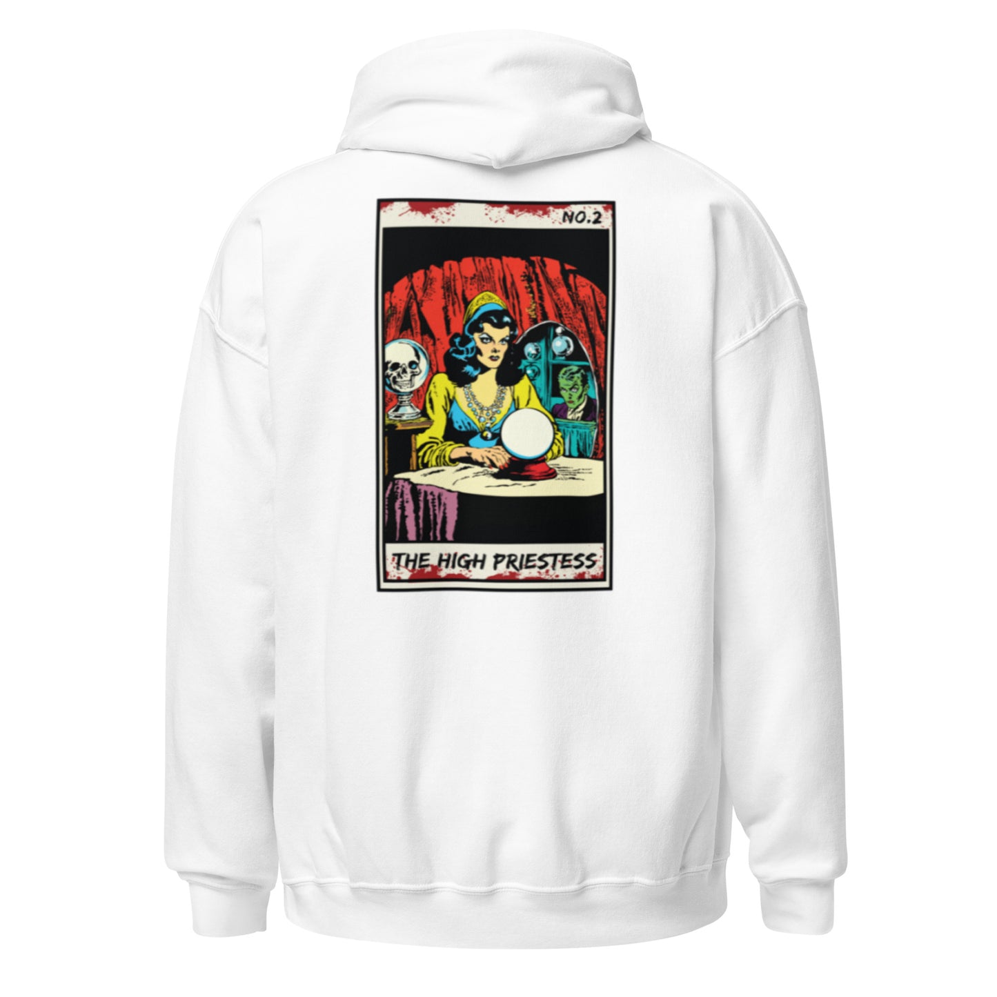 Retro Classic Logo The High Priestess No. 2 Unisex Hoodie